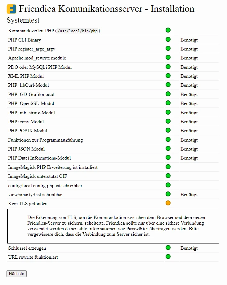 TLS haben wir hier bewusst nicht aktiviert, da dies Traefik für uns übernimmt.