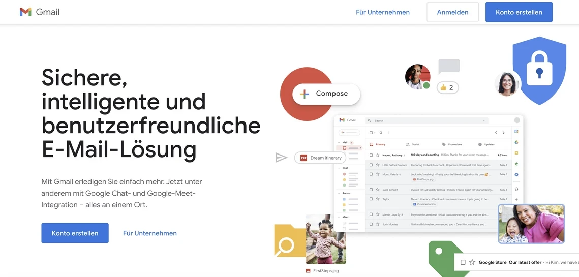 gmail.com Startseite