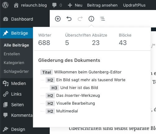 Gutenberg Editor WordPress
