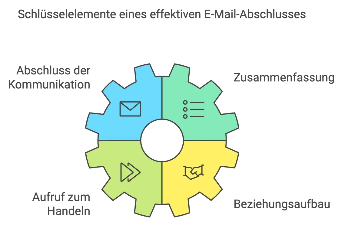 Infografik: E-Mail Abschluss