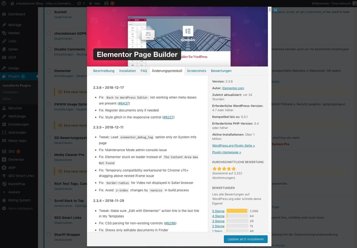 Elementor Plugin