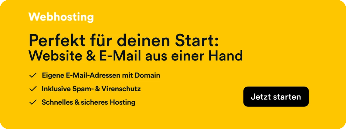 Website und Email aus einer Hand